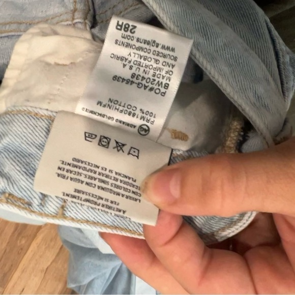 AG Adriano Goldschmied Iva Paneled Wide-Leg Jeans - Picture 10 of 13